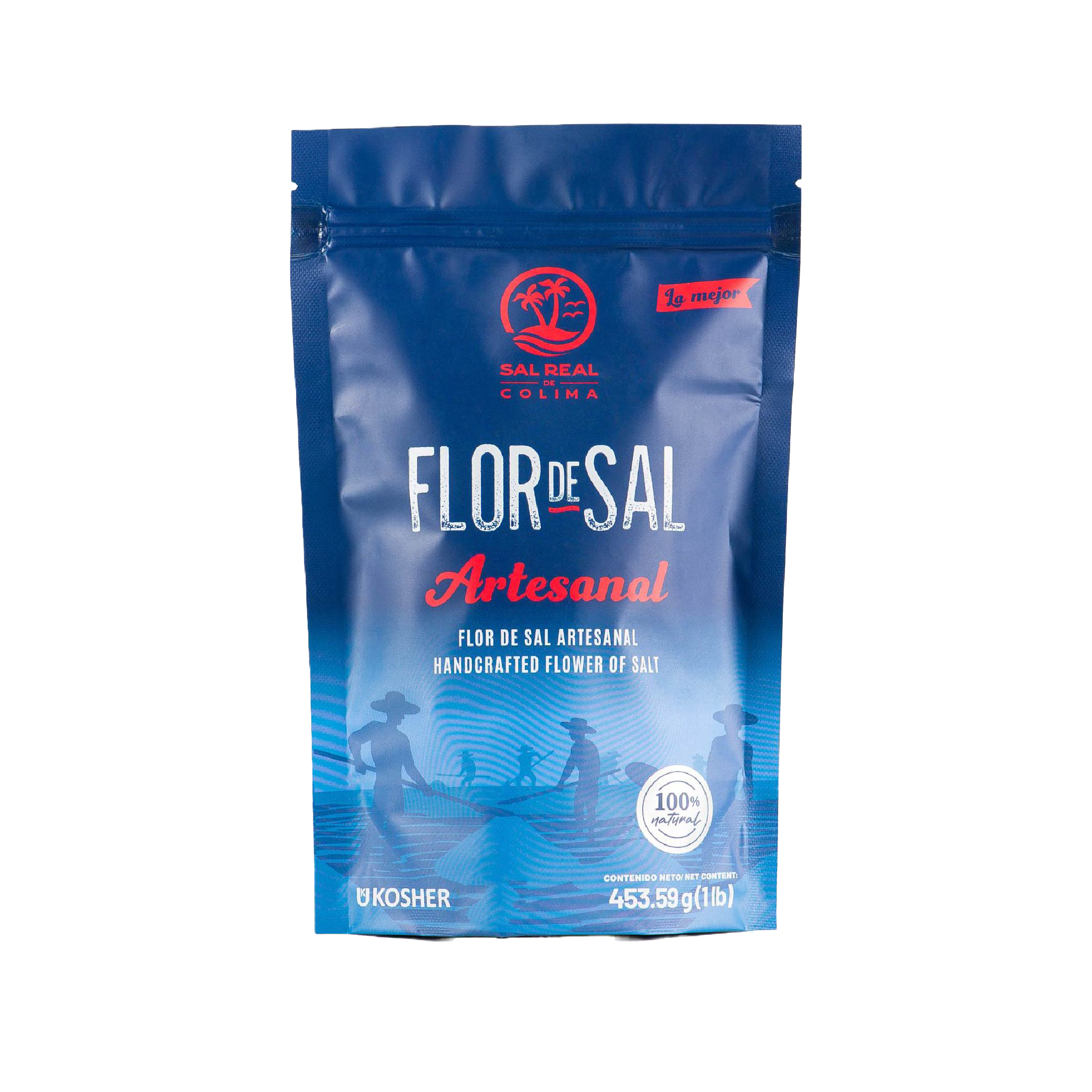 Flor de Sal  Ziploc 453g