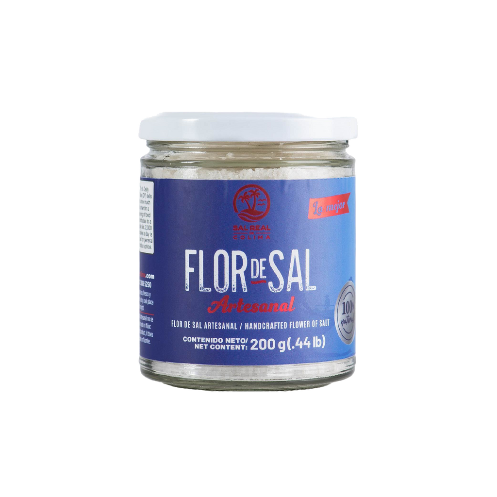 Flor de Sal  Frasco Cristal 200g