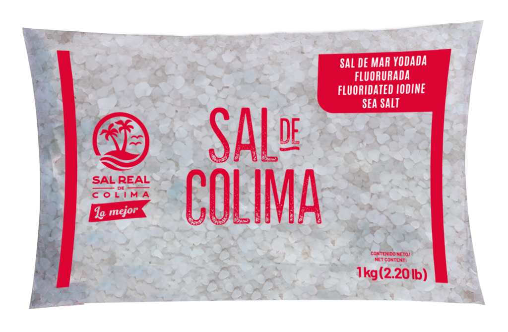 Sal de Mar Yodada Fluorurada  Costal 1kg