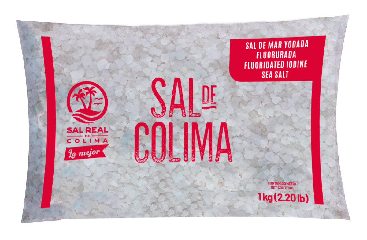 Sal de Mar Yodada Fluorurada  Costal 1kg