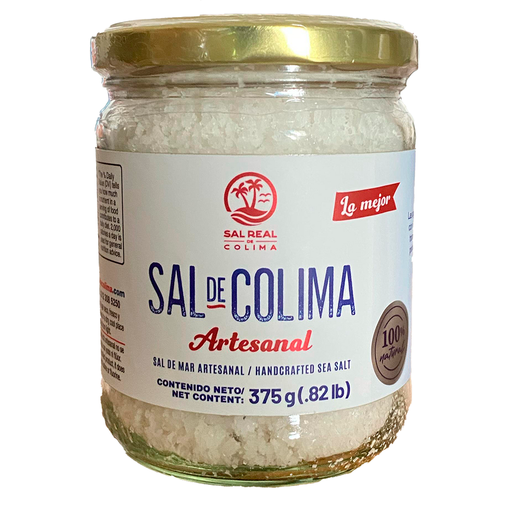 Sal de Mar  Frasco Cristal 375g
