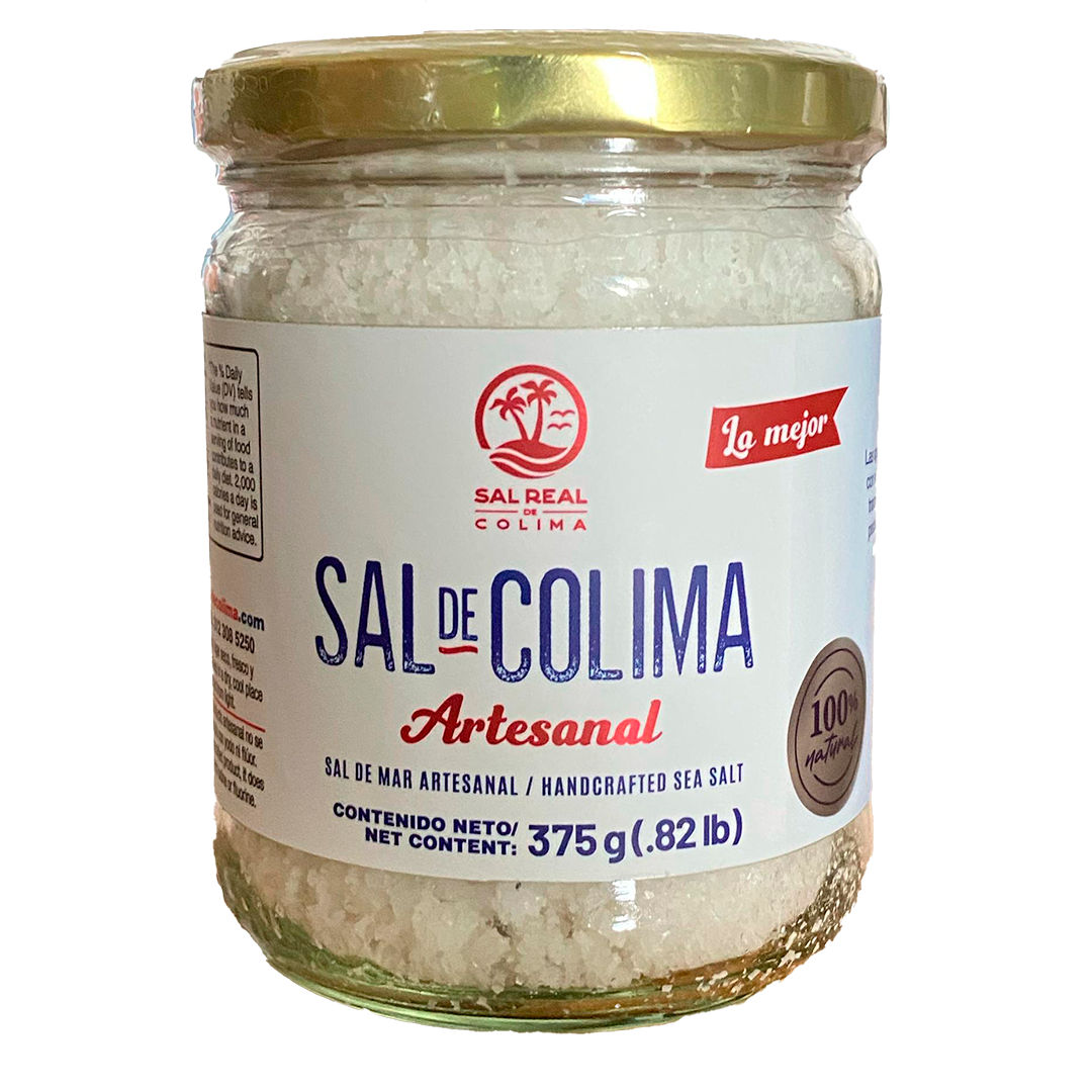 Sal de Mar  Frasco Cristal 375g