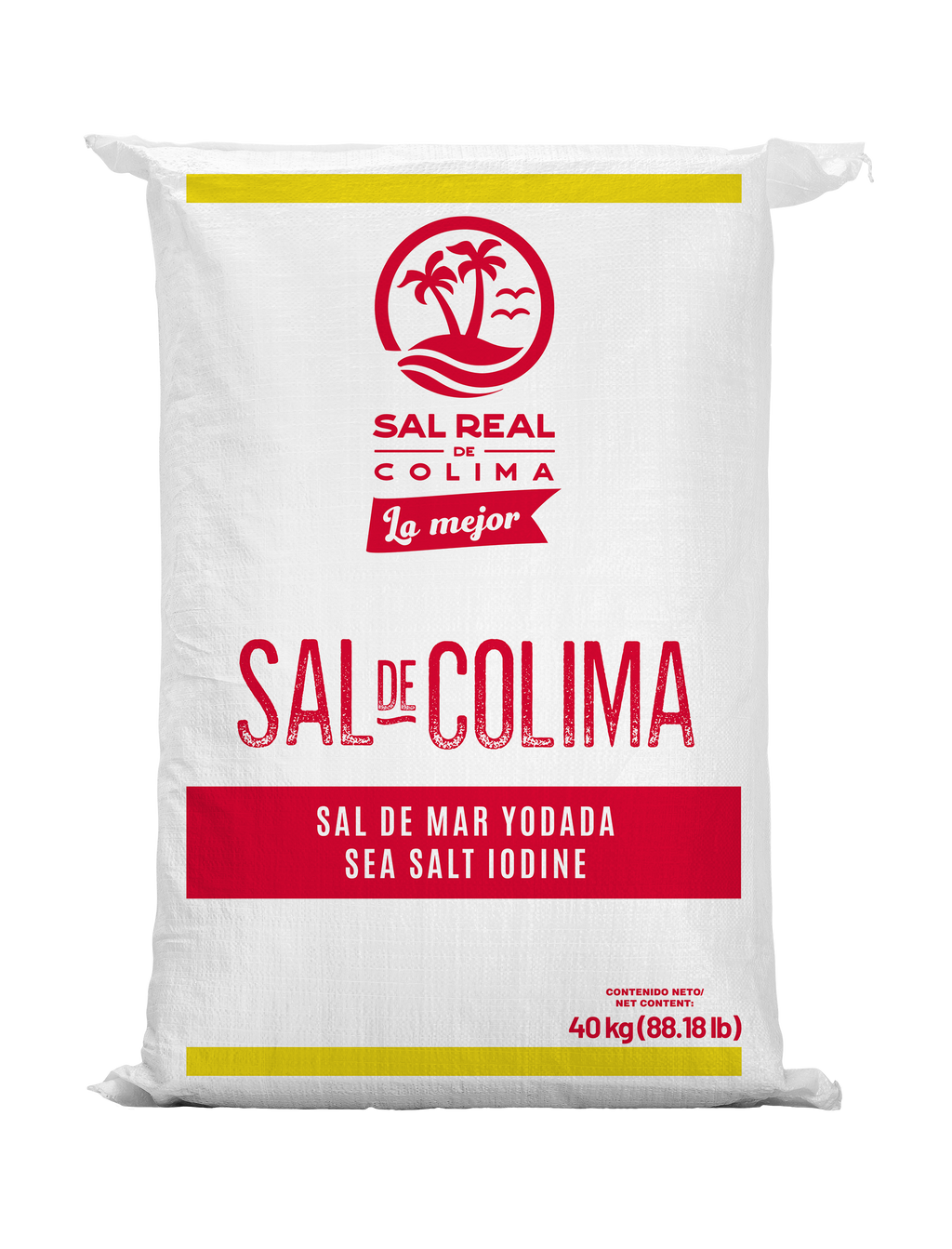 Sal de Mar Yodada  Costal 40kg