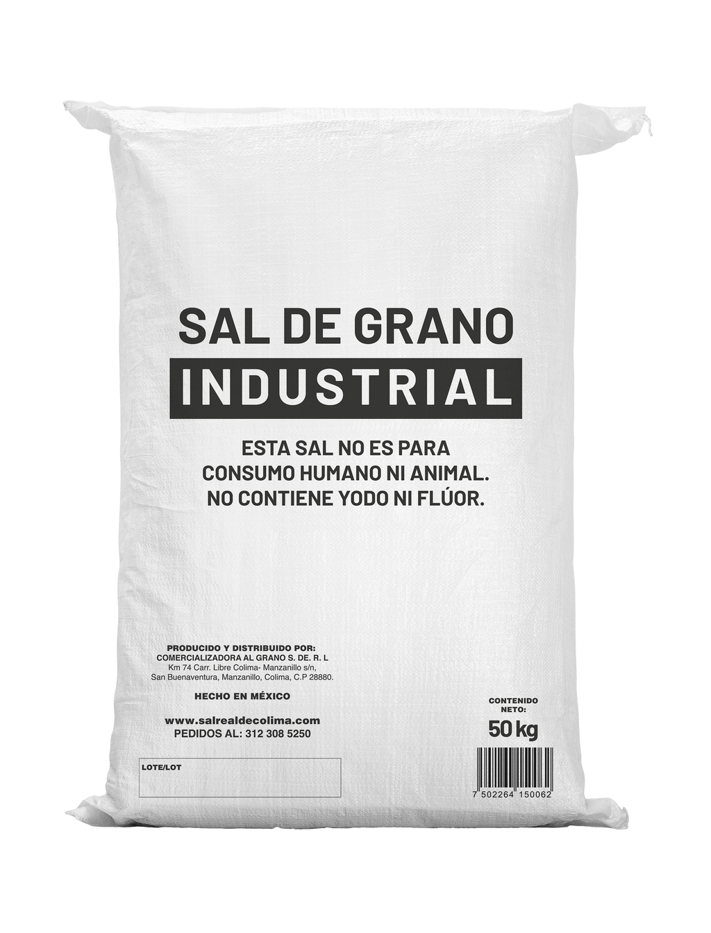 Sal Industrial Costal 50kg