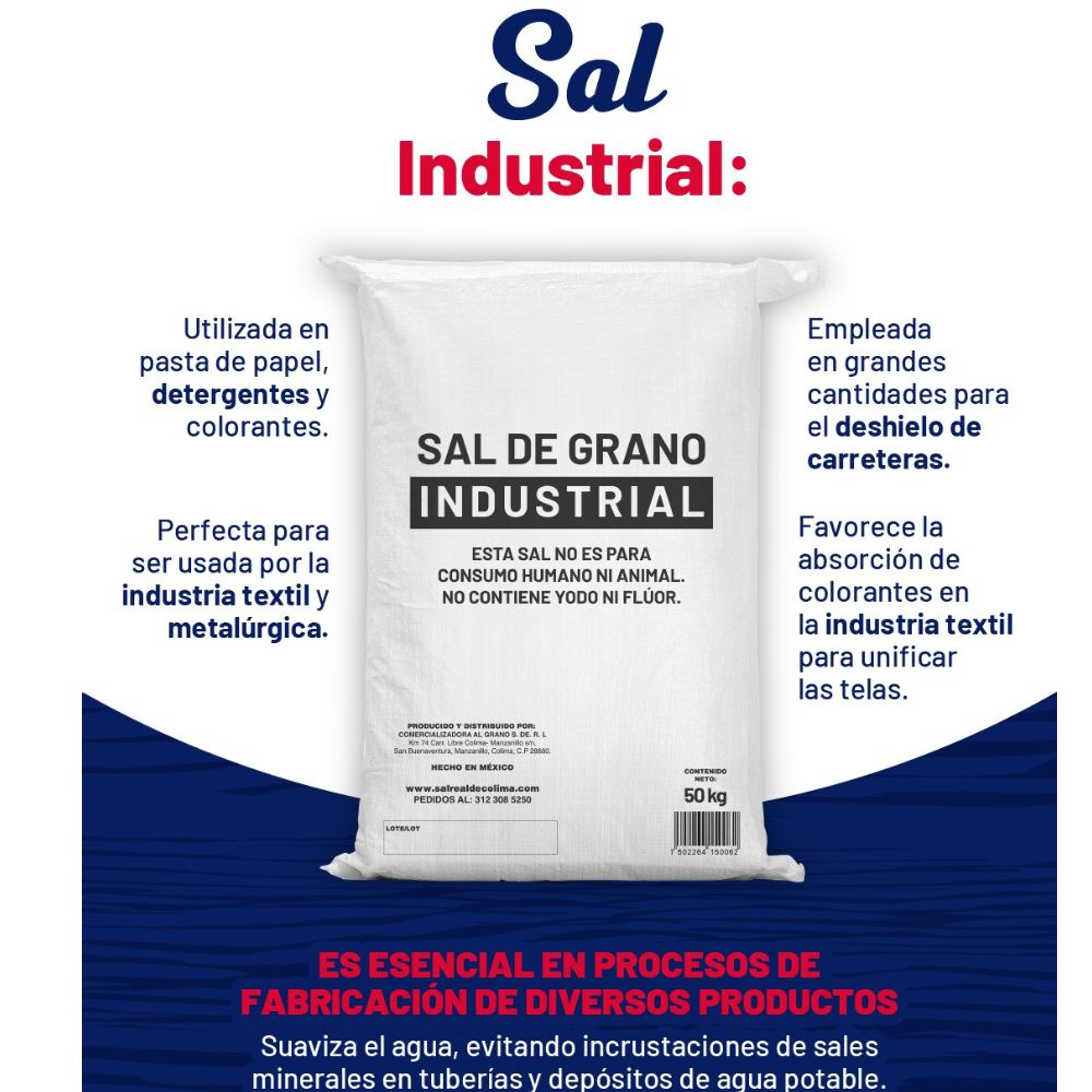 Sal Industrial Costal 50kg
