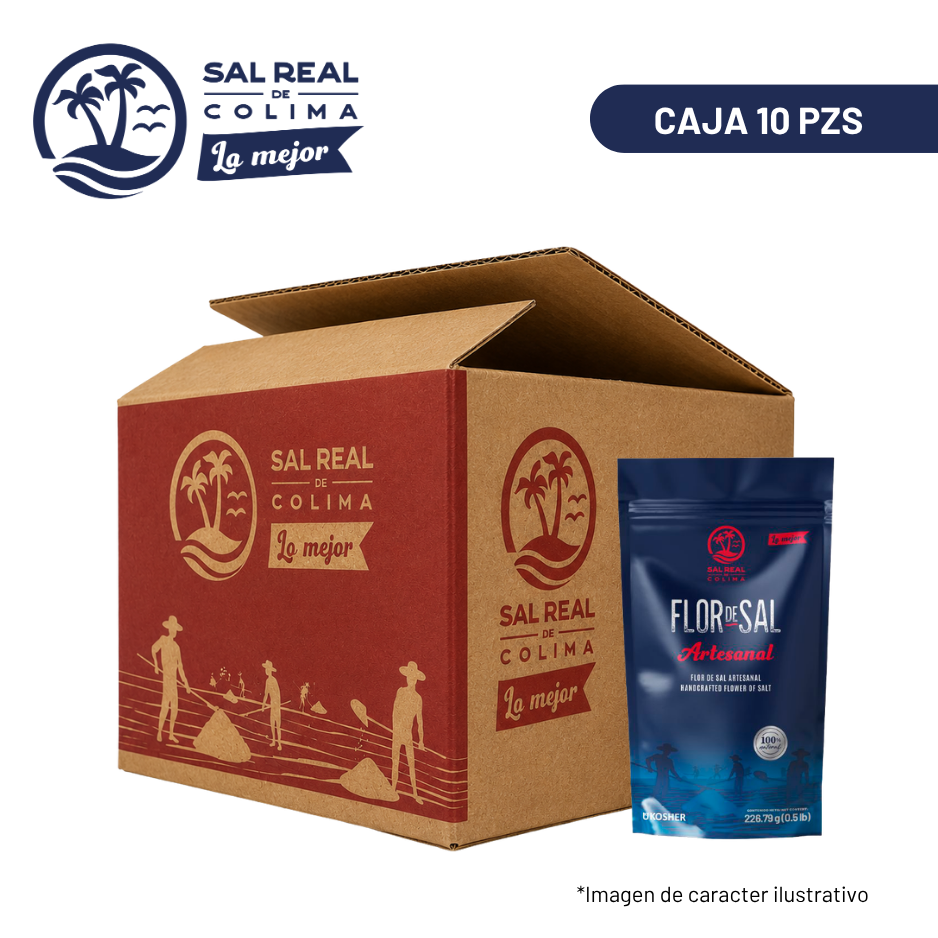 Flor de Sal  Ziploc 226g