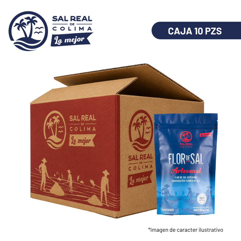 Flor de Sal  Ziploc 453g