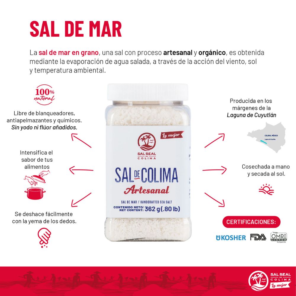 Sal de Mar  Frasco Block 362g