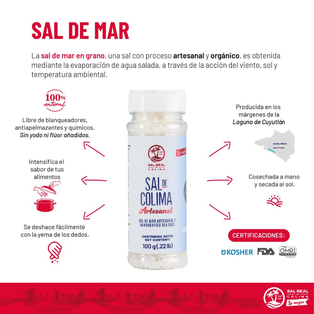 Sal de Mar  Salero 100g