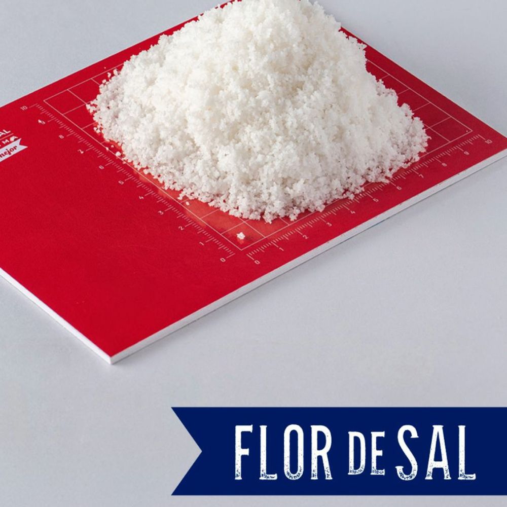 Flor de Sal  Frasco Bambú 182g